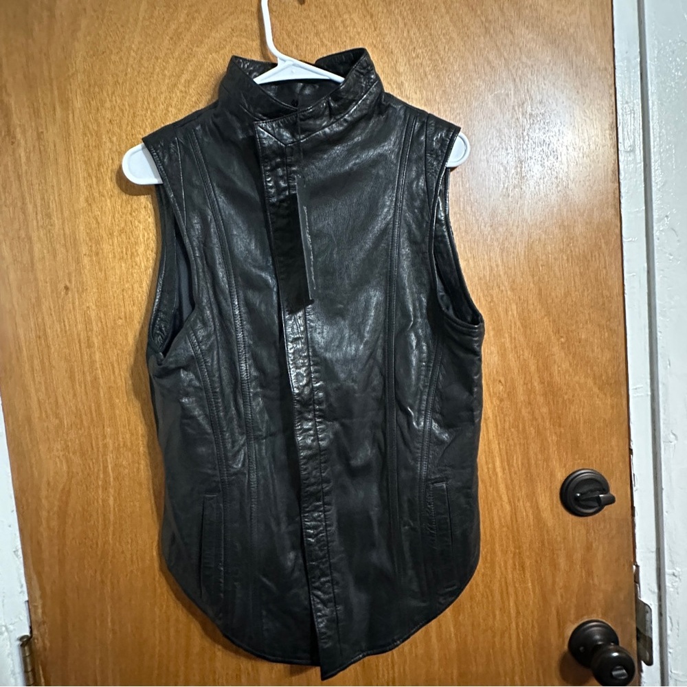 NWT SKINGRAFT Leather Moto jacket size M